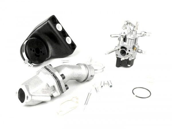 Carburator Kit Polini 2stud, 16mm Dellorto Shb, Reed Valve Vespa V50