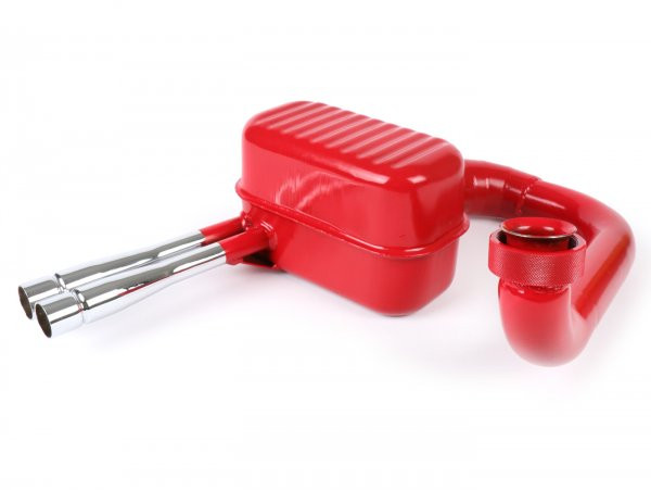 Uitlaat Rrbox Road Racing, Abarth Rossa  Rood (vespa (augsburg), Vespa (piaggio))