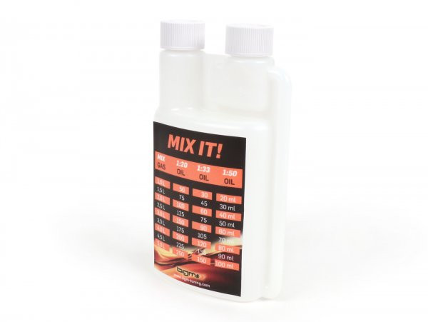 Oil Jug  Squeeze Bottle BGM Pro 250ml With Dosing Chamber (10ml) And Two Lids