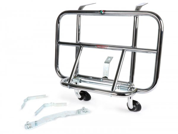 Front Rack, Fold Down Ams Cuppini  Chrome