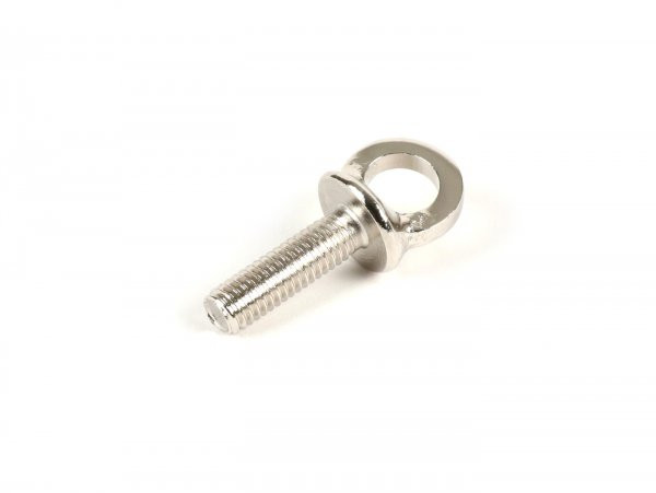 Seat Strap Bolt Made In Italy M6 X 20mm Lambretta Tv Series 12  Inner Diameter Eye Ø=9mm  Chrome