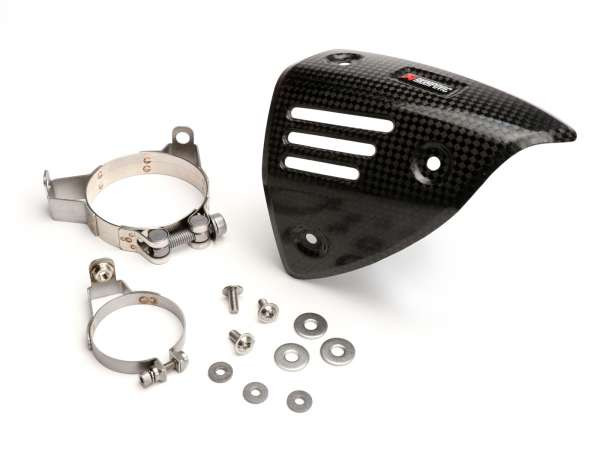 Heat Shield For Slipon Connection Akrapovic  Carbon