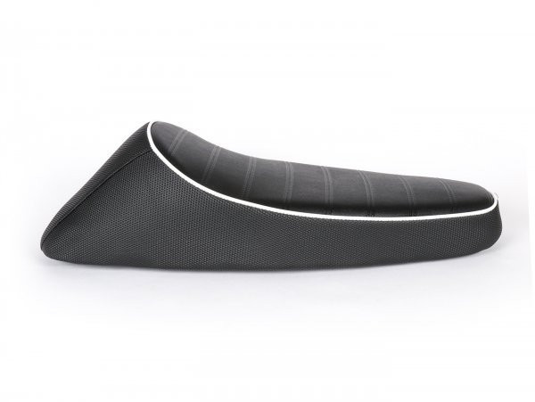 Seat Nisa Corsanisa V50, Pv125, Et3  Black With White Piping