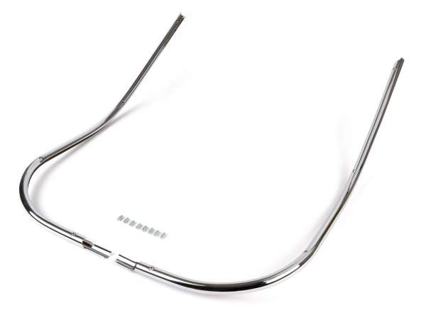 Legshield Trim Mono Ams Cuppini  Chrome