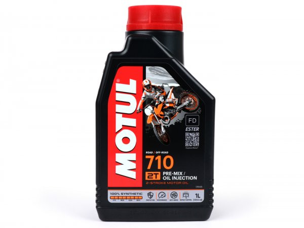 Oil Motul 710 2stroke Fully Synthetic  1000ml