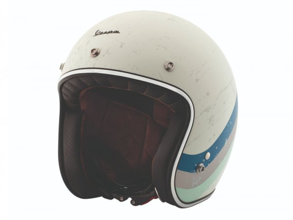 Helmet Vespa Open Face Helmet Heritage White (biancospino) Xs (5254 Cm)