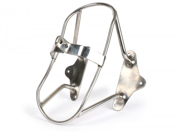 ReserveradHouder voorkant sport In Line  Chroom (Lambretta (Innocenti), Lambretta (Serveta), Lambretta (SIL))