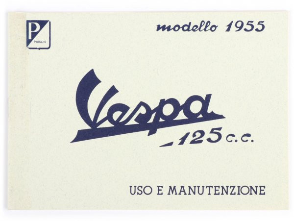 Owner's Manual Vespa Vespa 125 (1955)