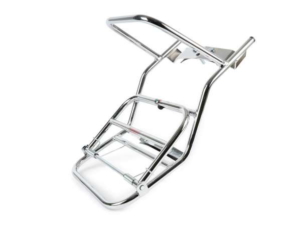 Rear Rack, Fold Down Casa Lambretta  Chrome