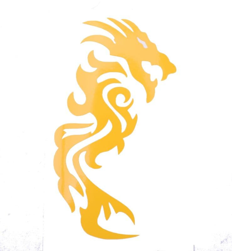 98.086011 Sticker Dragon Plotter Geel
