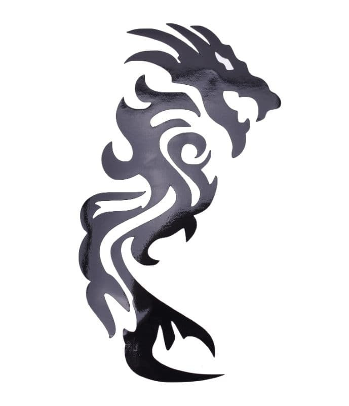 98.086011 Sticker Dragon Plotter Zwart