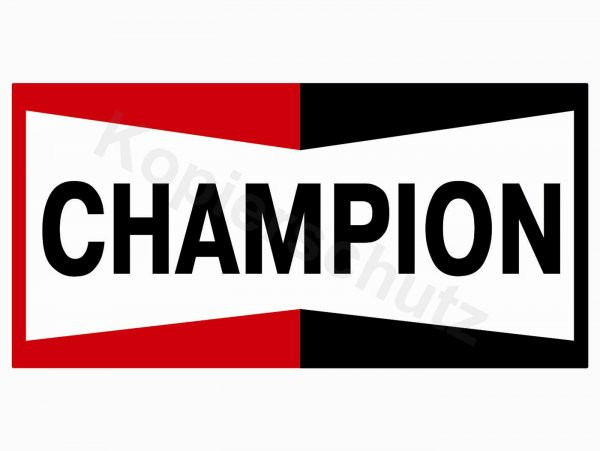 Sticker -115 x 57mm- ?Champion?