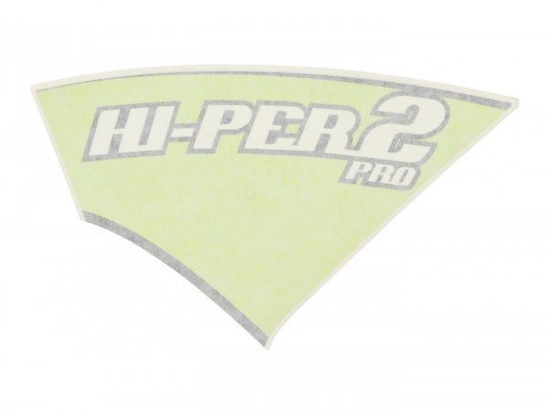 Sticker "HI-PER 2 PRO" links Piaggio- Piaggio NRG Power - Arancio (974)