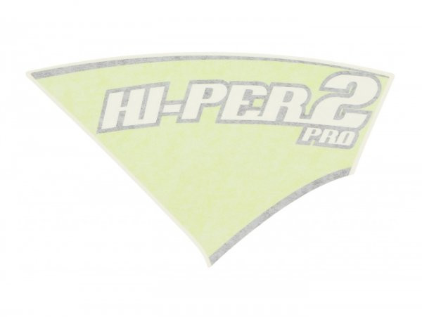 Sticker "HI-PER 2 PRO" rechts Piaggio- Piaggio NRG Power - Arancio (974)