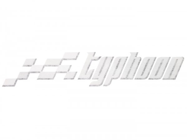 Sticker "Typhoon" voorkant Piaggio- Piaggio TPH