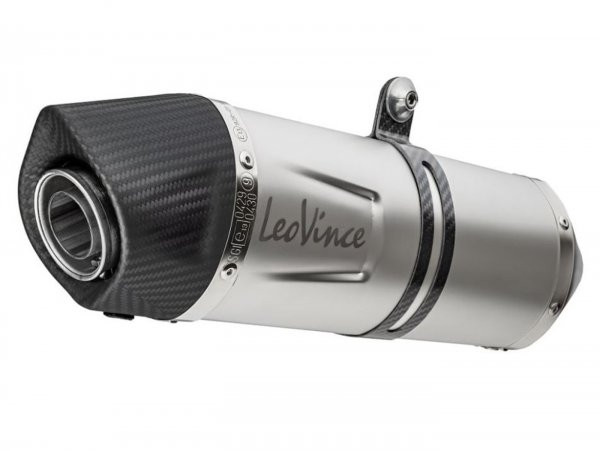 Uitlaat Leovince One Evo  Rvs (vespa Modern)