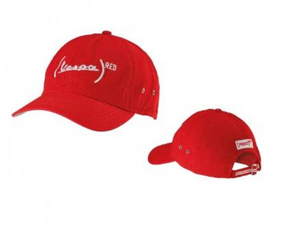 Base Cap -vespa, "(red)"
