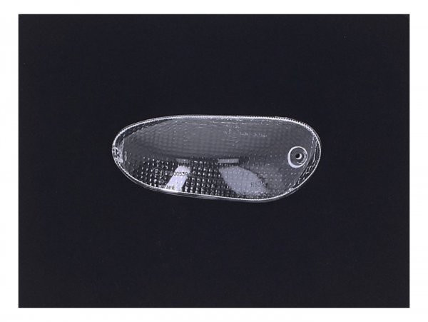 Knipperlichtglas V.r. , Wit Piaggio- Gilera Stalker