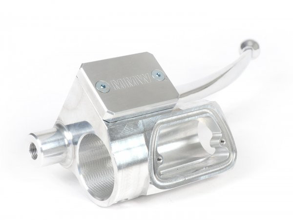 Bremspumpenset, LichtSchakelaarbehuizing mmw Two In One Eibar Lambretta Wintermodell  Aluminium