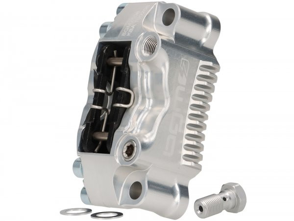 BremsTang voorkant BGM Pro Sport (met TÜv Deliggutachten)  zilvern