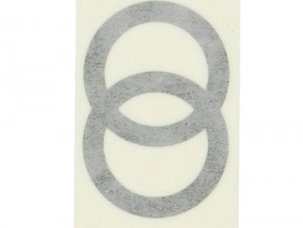 Deckel Piaggio- Piaggio Tph - Wit Ottico (724)
