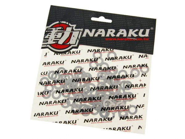 Afdichtring  Aluminium -NARAKU- 6x12x1mm 100 Stuks