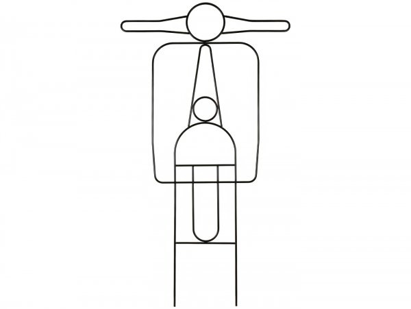 Drahtgestell -Vespa Front, Made in Germany, ca. 100x71cm