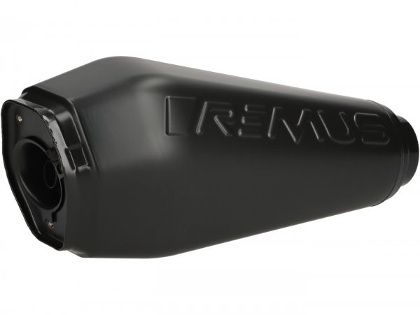 Einddemper Remus Rs 2.0   Rvs Zwart