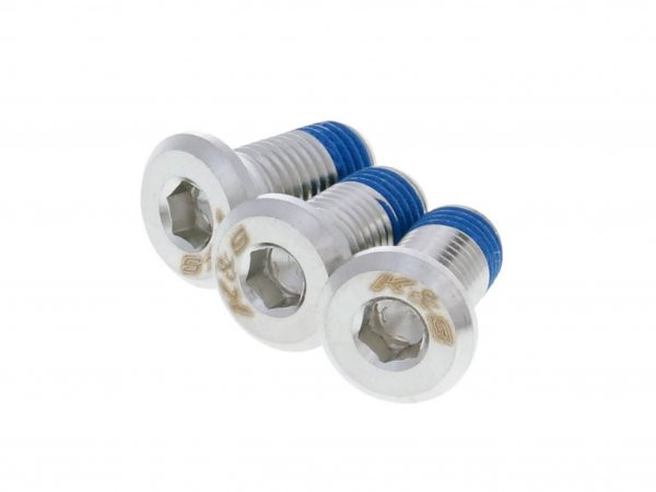 Vlakke kop Schroef -101 OCTANE-  - set van 3 stuks