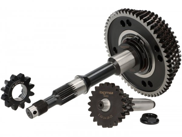 AanDRijving Compleet (gangräder Incl. Hauptwelle + Secundaire As ) BGM Pro Touring
