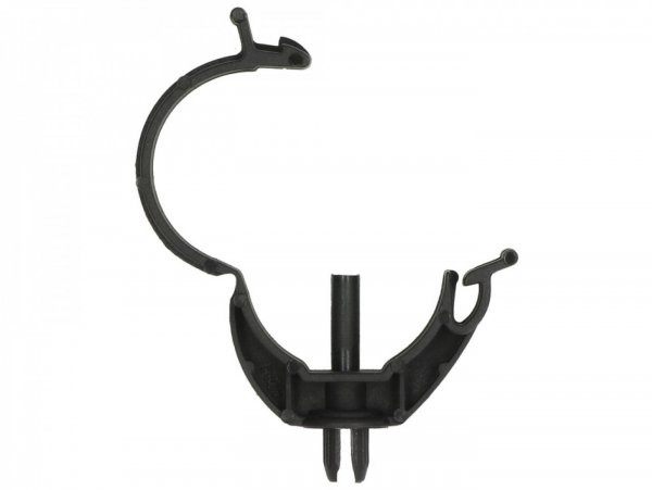 Halteclip voor Bremsleitung, zwart piaggio (Gilera, Piaggio, Vespa Modern)