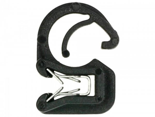 Halteclip voor Kabelbaum, zwart piaggio (Aprilia, Gilera, Piaggio)