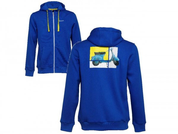 Hoodie -VESPA "Heritage Collection"- blauww XXXL