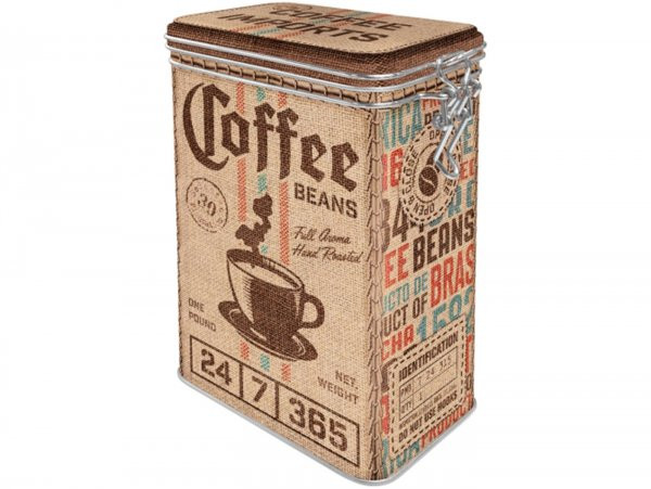Kaffeedose, Aromadose -nostalgic Art- "coffee Sack" - 7.5x11x17.5cm (1.3l)