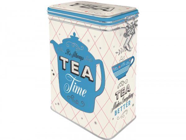 Kaffeedose, Aromadose -nostalgic Art- "tea" - 7.5x11x17.5cm (1.3l)