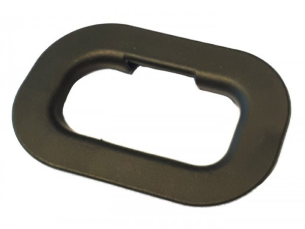 Kantenschutz, Oval, Zwart Voor Frame Piaggio (vespa Modern)