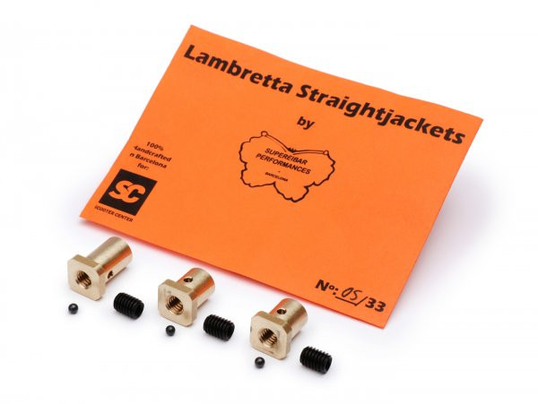 Klemmnippel / Schroefnippel Set Straightjackets  (lambretta (eibar), Lambretta (innocenti), Lambretta (serveta))
