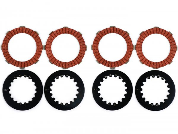 Koppelingsegment Set incl. scheiben BGM Pro Touring Staal  4scheiben