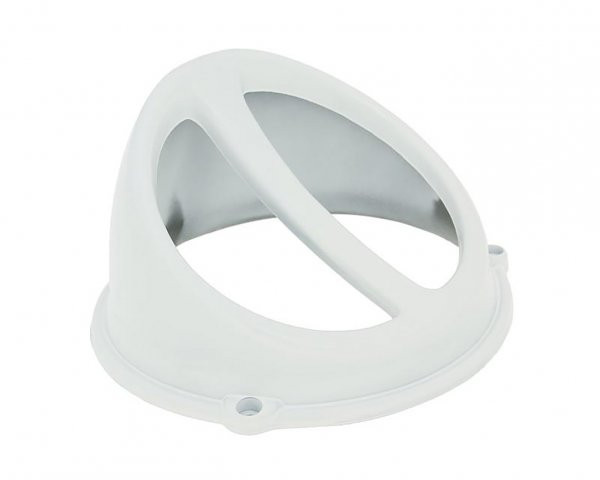 Luchthapper Air Scoop -101 Octane- Wit - Universeel