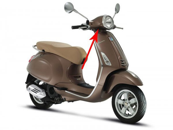 Stuurkap onder piaggio (Vespa Modern)