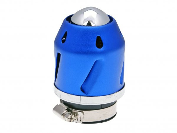 Luchtfilter 101 Octane Grenade Blauww Recht 42mm Aansluiting