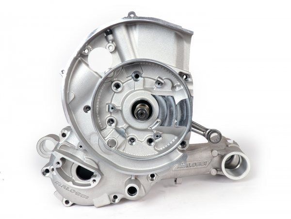 Carterset Malossi Vrone, Membraaninlaat, Incl. Krukas Kingwelle Slag 60mm, DRijfstang  110mm Voor Malossi 210/221 Sport/mhr  Vespa Px200 Elestart