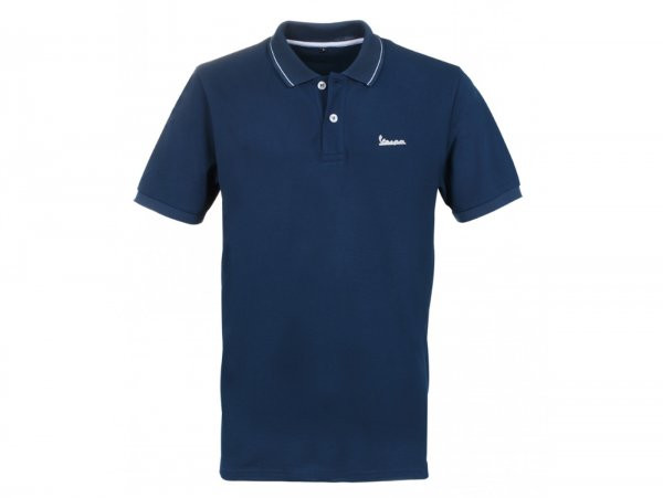 Polo-shirt, Herren -VESPA "Graphic", blauww- XXXL
