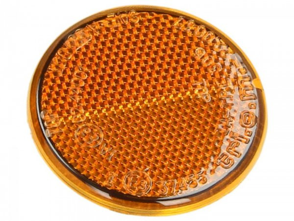 Reflektor, Orange, rond piaggio (Piaggio, Vespa Modern)