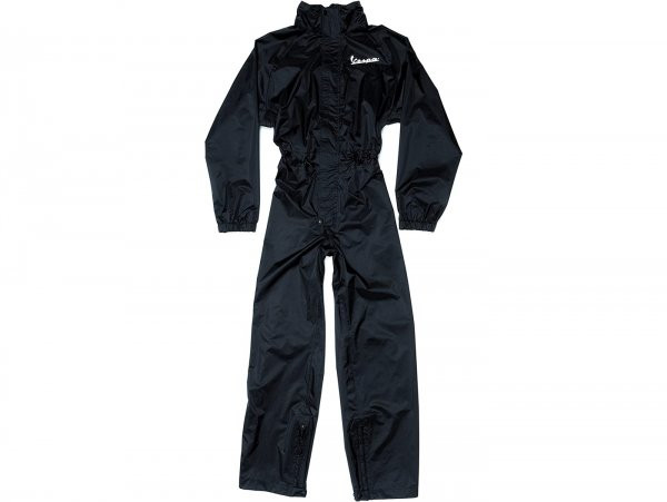 Regen-Overall -VESPA- zwart - XL