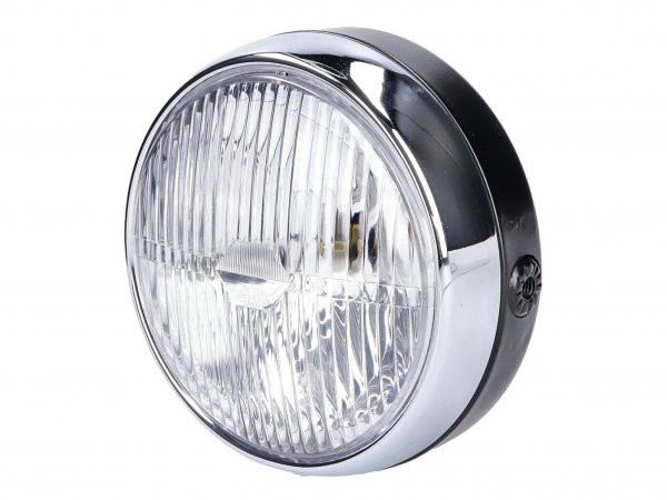 Koplamp Rond Zwart Universeel 145mm -101 Octane