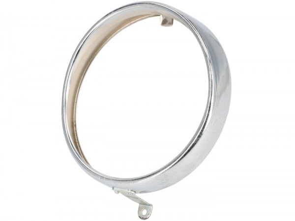 Scheinwerferzierring biemme (nos) Ø=105/115mm (glas/außen) Vespa Vl1 van Vl2 (nr. 48300)