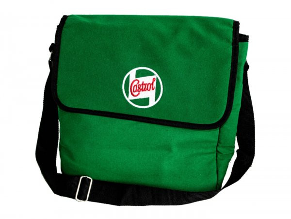 Schultertas -castrol, Classic 30x10x30cm- Groen