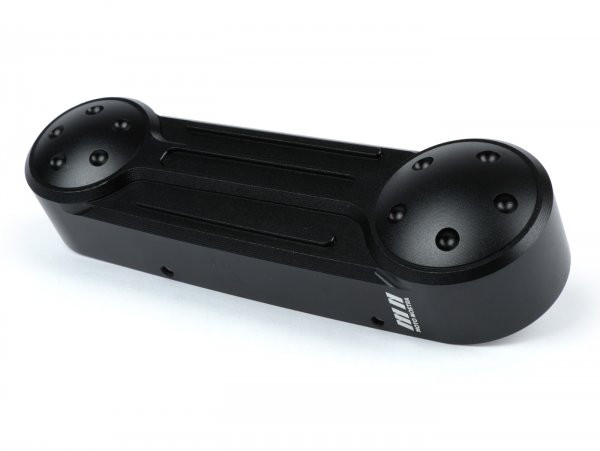 Afdekking swingarm  moto Nostra, Cnc, zwart Matt, recht Schwinge