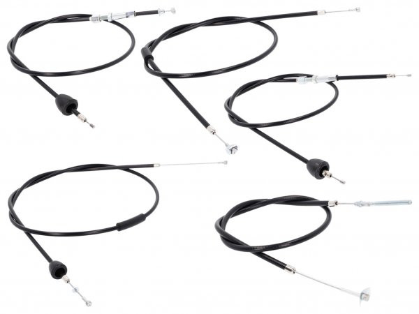 Staalkabel Set Zwart -101 Octane